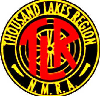 Thousand Lakes Region NMRA logo